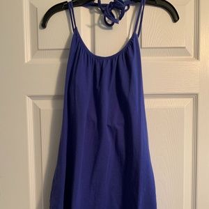VS purple halter top dress